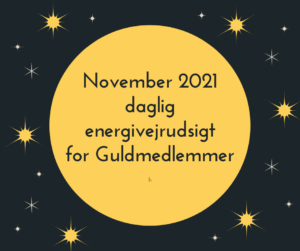 Din daglige energivejrudsigt for november 2021