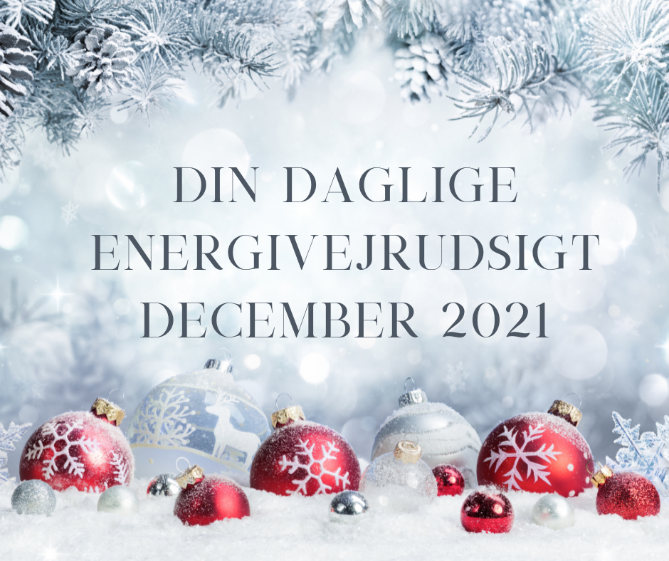 Din daglige energivejrudsigt for december 2021